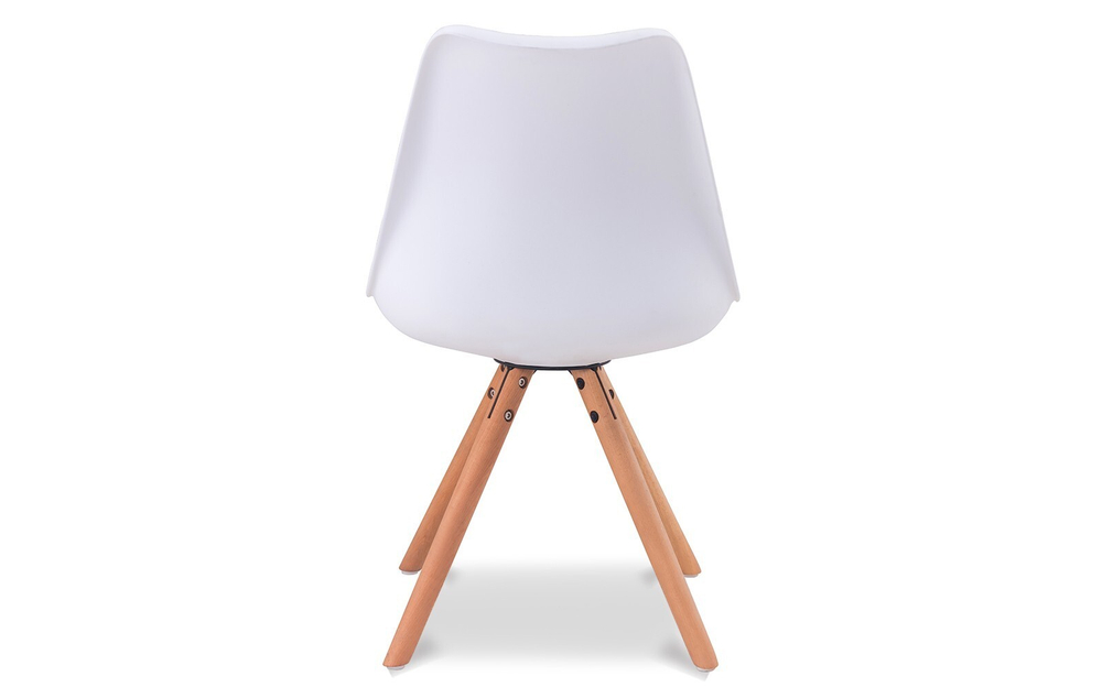 Стул PW072Y белый/бук