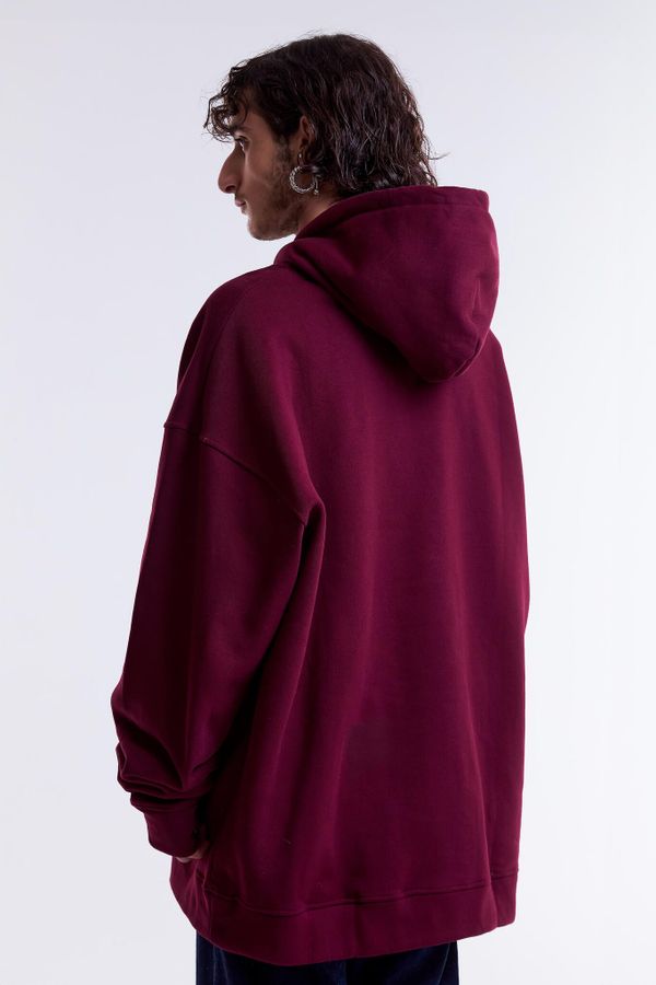 Худи Клевер Warm Бордо - фото 5