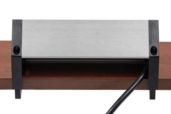 Блок розеток настольный с двумя крепежами (3 розетки, USB-A, USB-C) G4103Y-2AC.N Серебро/Черный 215