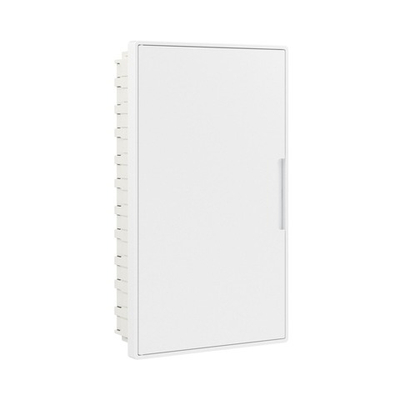 Щиток 36 мод встраиваемый слаботочный FRAME, белый, с белой дверцей, с монтажной платой, в комплекте с 2 розетками Viva (арт. 45005) и 2 коробками PDD (арт. 10033)