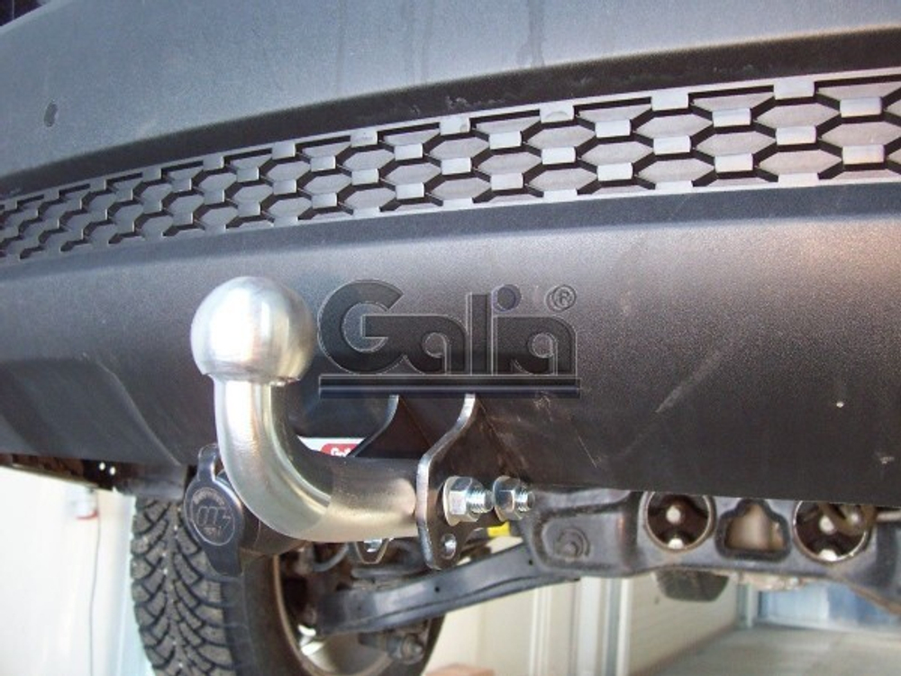 Фаркоп оцинкованный Galia H069A для Hyundai Santa Fe 2006-2012, Kia Sorento 2009-2012(паспорт и сертификат в комплекте)(без электрики)