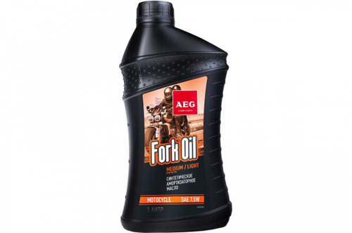 Масло для вилок и амортизаторов AEG Fork 7.5W (1л) синтетика