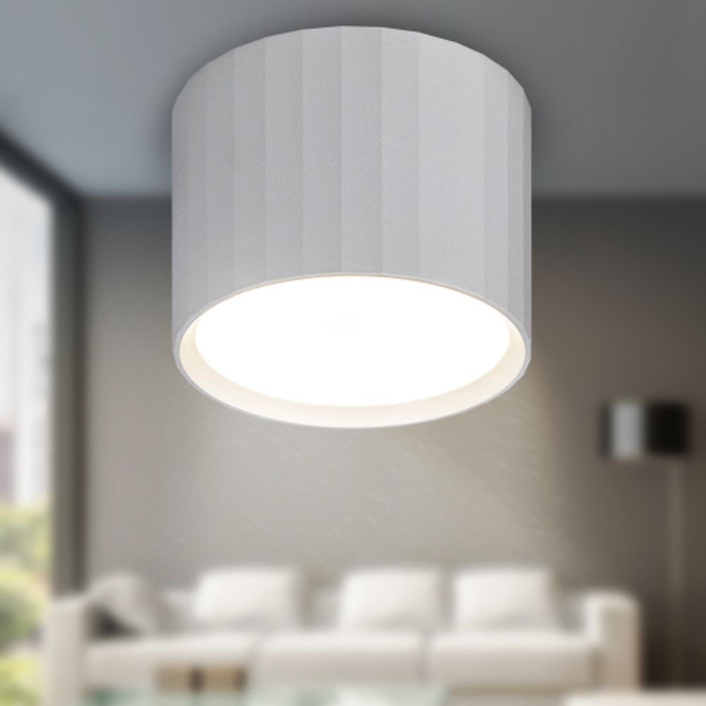 Светильник настенно-потолочный спот ЭРА OL39 WH под GX53 IP20 белый | Накладные светильники