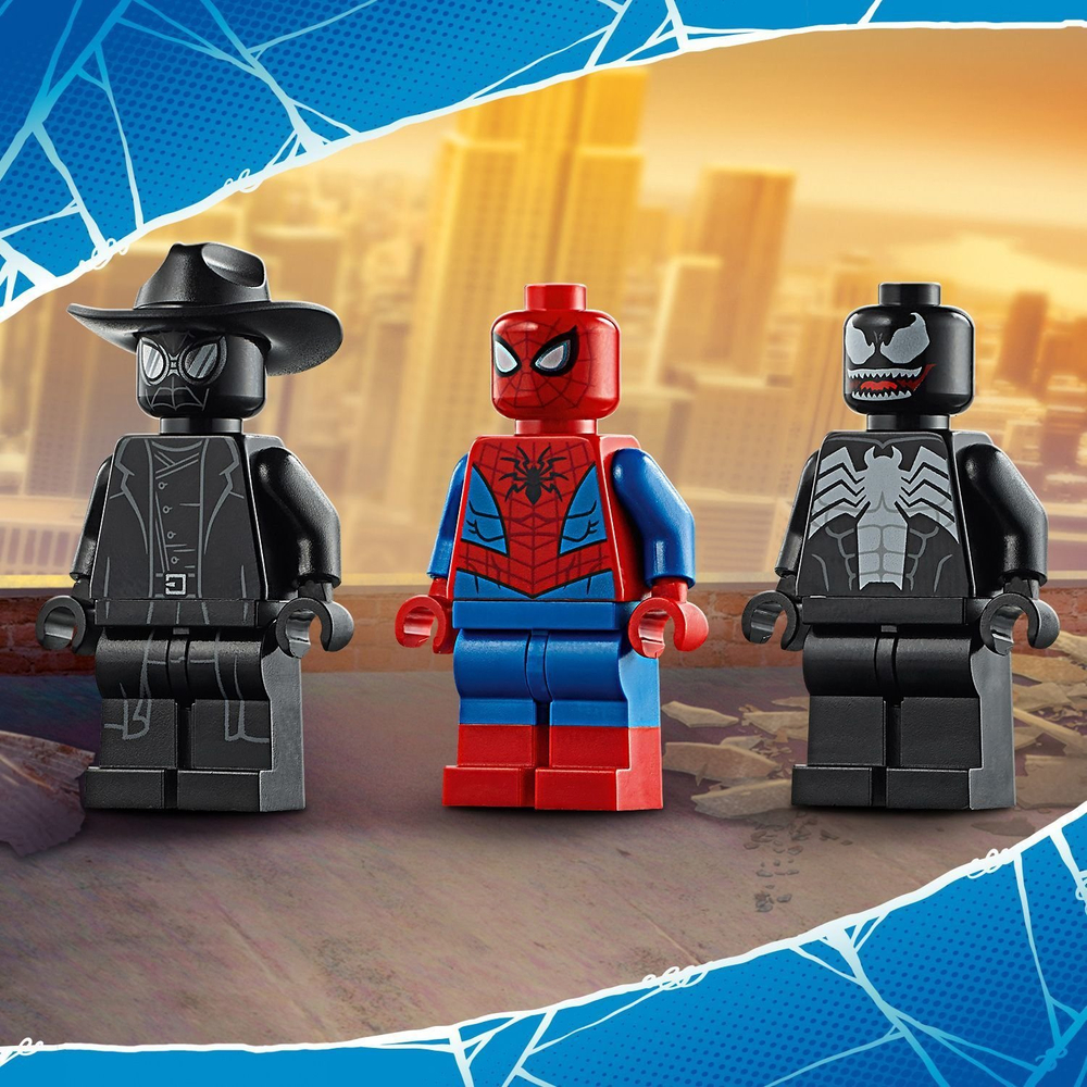 LEGO Super Heroes: Реактивный самолет Человека-паука против Робота Венома 76150 — Spiderjet vs. Venom Mech — Лего Супергерои Марвел