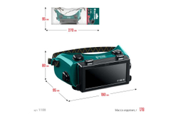Панорамные очки газосварщика KRAFTOOL с откидным блоком 1108