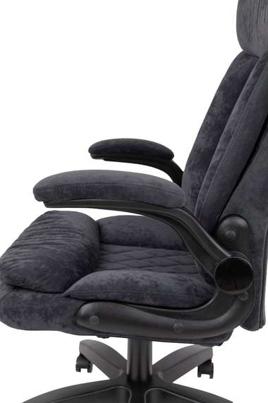 Кресло Chairman Home 533 Россия ткань S темно-серый