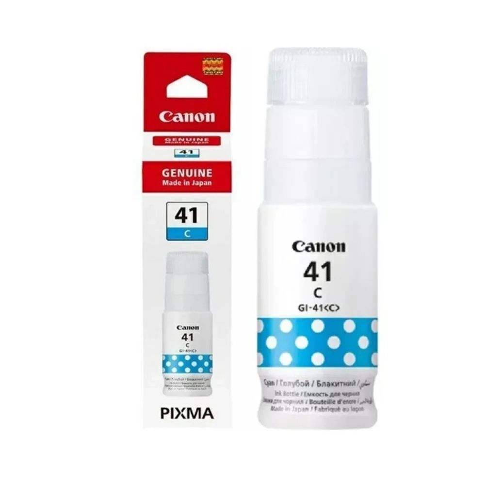 Контейнер с чернилами CANON GI-41 C для PIXMA G1420/G2420/G3420/G2460/G3460 голубой (4543c001)