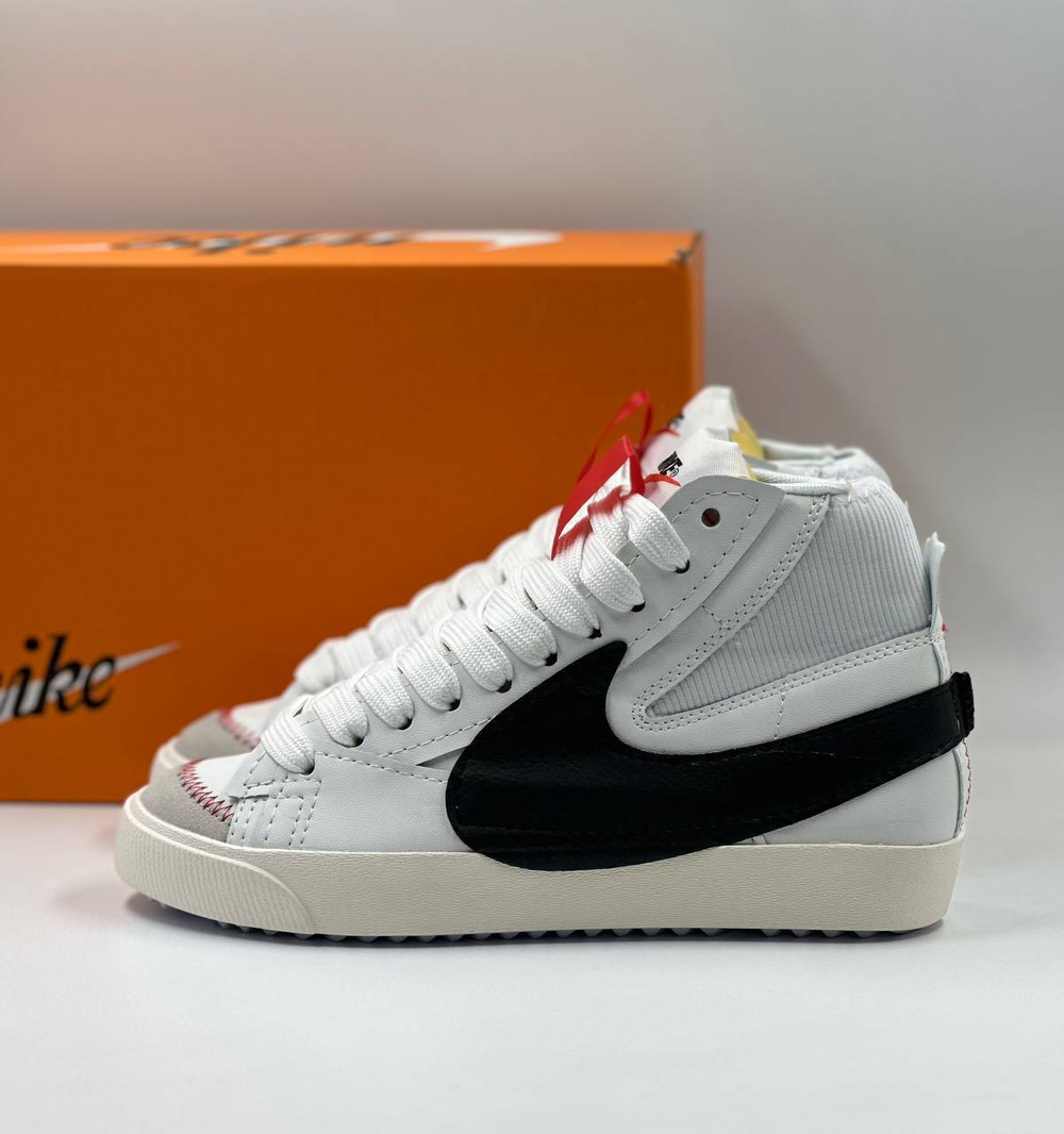 Кроссовки Nike BLAZER MID 77 JUMBO #A329 (бел.)