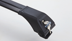 Багажник Turtle Tourmaline V1 на крышу для VOLKSWAGEN TOUAREG 2010-2018 (На обычные рейлинги),черный, арт.37.TUR.04.10.V1.B