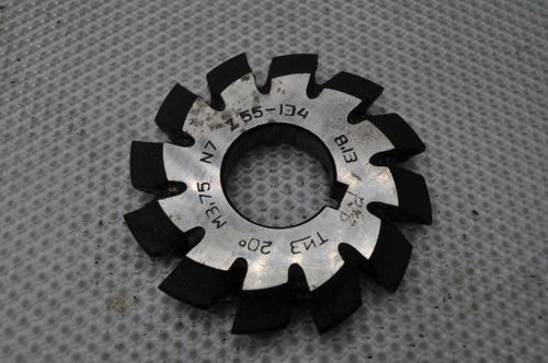 Фреза модульная М3,75 №7 (Р18) z=12