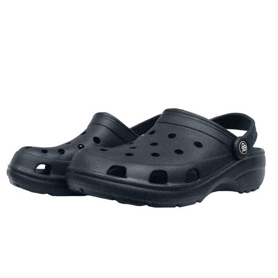 Сабо ЭВА "Step" муж. с перфорацией и ремешком (синий)