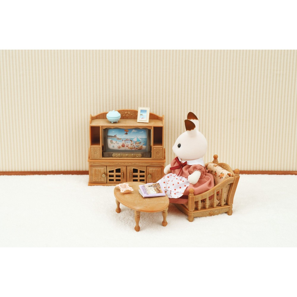 Epoch 5339 — Sylvanian Families «Деревенская гостиная — набор мебели и аксессуаров» 5339 — фото 7