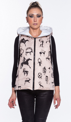 Двусторонний жилет "Петроглиф"