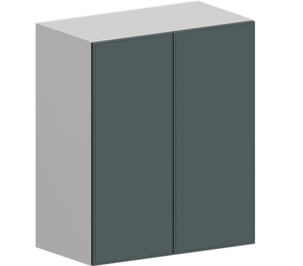 Кухня Модуль ШВ 600 Графит / Бирюзовая мята