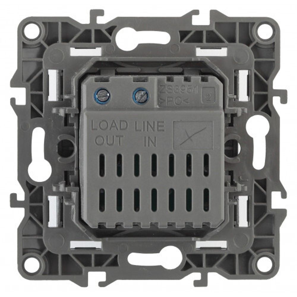 12-4101-13 ЭРА Светорегулятор поворотно-нажимной, 400ВА 230В, IP20, Эра12, бронза