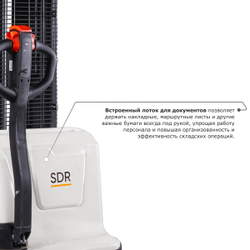 Самоходный электроштабелер PROLIFT M2 SDR 1635 li-ion