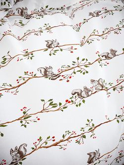 Наволочка комплект 2шт перкаль Сказка "Белки" 50x70 см на молнии