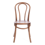 Стул THONET CLASSIC CHAIR (mod.СB2345) дерево вяз, 43*49*88.5, Темный Орех (№5)