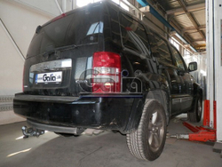Фаркоп оцинкованный Galia J009A для Jeep Cherokee 2007-2013, Dodge Nitro 2007-2012(паспорт и сертификат в комплекте)(без электрики)