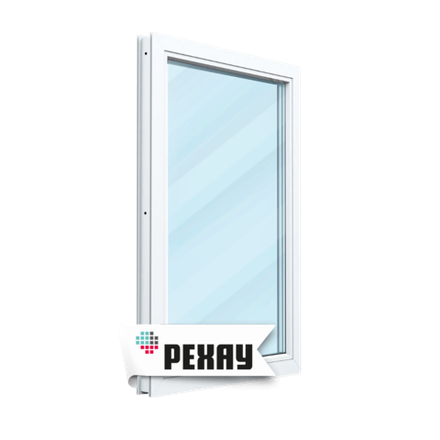 Пластиковое окно Рехау 70 мм глухое