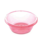 Миска круглая №2 прозрачная с рисунком 2,6л, диам 24см РП-132микс