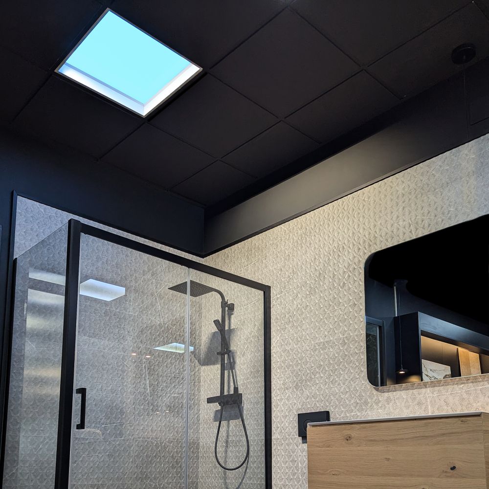 9095 Встраиваемое светодиодное окно BLUE SKY