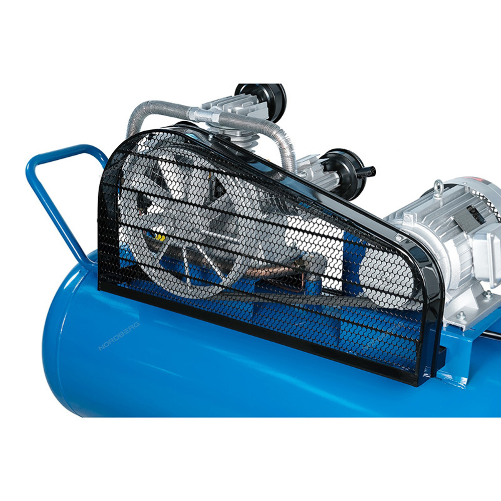 NORDBERG (NCE300/800) Компрессор 3-х поршн., ременной, чугунная головка, 380В, ресив. 300л, 800л/мин