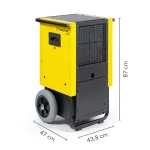 Осушитель воздуха TROTEC TTK 500 - [до 76 л. за сутки / для S≈190 м²]