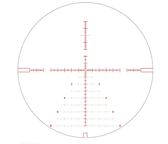 Оптический прицел Artelv LRS 5-25x56 FFP  30 мм с подсветкой