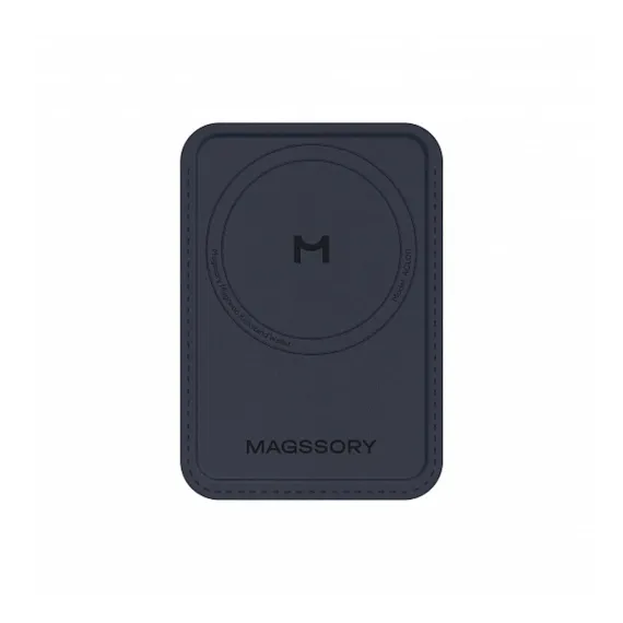 Magssory Duo Magnetic Kickstand Wallet Blue