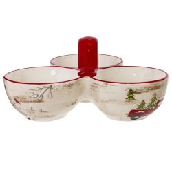 GAEM Менажница (3х220мл), 660 мл, L24 W22,5 H12 см