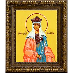 Валерия Римская, мученица, царица. Икона на холсте.
