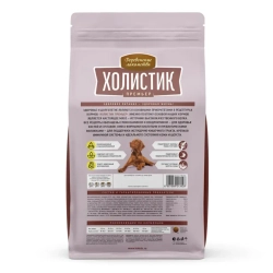 Деревенские лакомства холистик премьер сухой корм для взрослых собак средних и крупных пород с говядиной и рисом - 12 кг