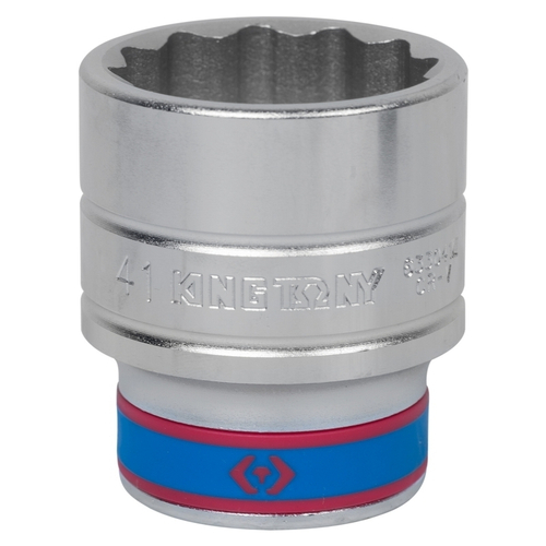 KING TONY (633041M) Головка торцевая стандартная двенадцатигранная 3/4", 41 мм