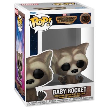 Фигурка Funko POP! Bobble Marvel Guardians Of The Galaxy 3 Baby Rocket (1208) 67516