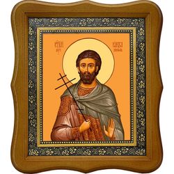 Савва Готфский, Муссовский (Валахийский) мученик. Икона на холсте.