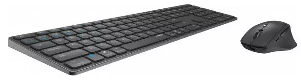 Комплект беспроводной Rapoo 9800M Wireless USB Dark Grey (14523)
