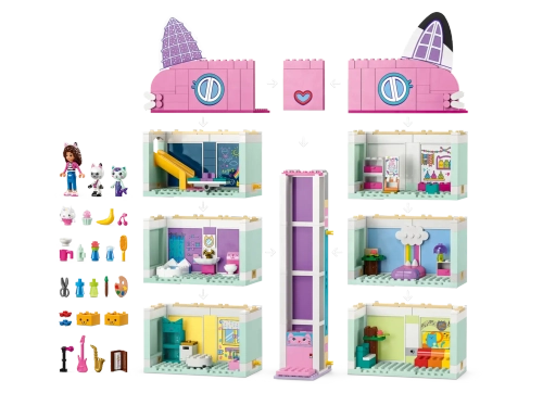 Конструктор LEGO Gabby's Dollhouse 10788 Кукольный домик Габби