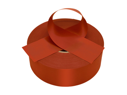 Лента плиссированная для наградных розеток. Цвет 027 терракотовая