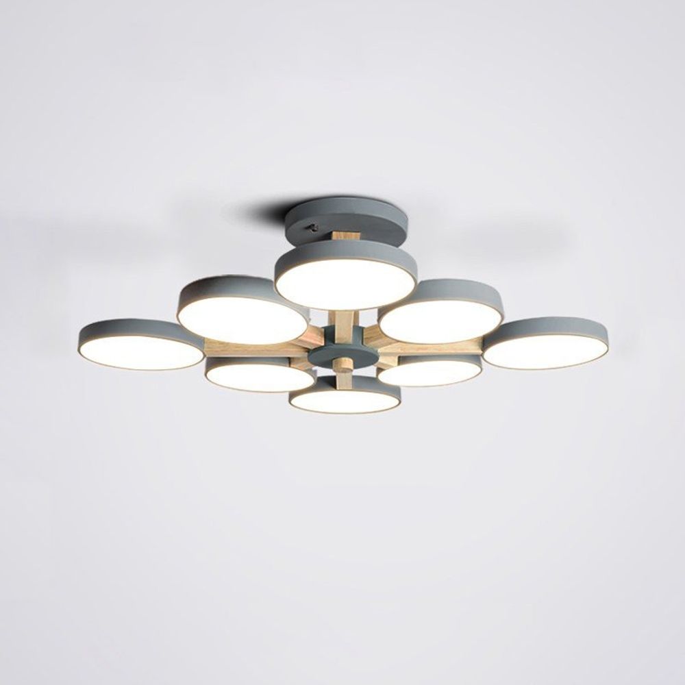 Потолочная Люстра Turna L8 Grey By Imperiumloft