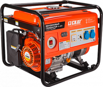 Бензиновый генератор СКАТ УГБ-4000