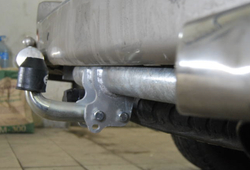 Фаркоп оцинкованный Galia T050A для Toyota Land Cruiser 100 1998-2008, Lexus LX470 1998-2008(паспорт и сертификат в комплекте)(без электрики)