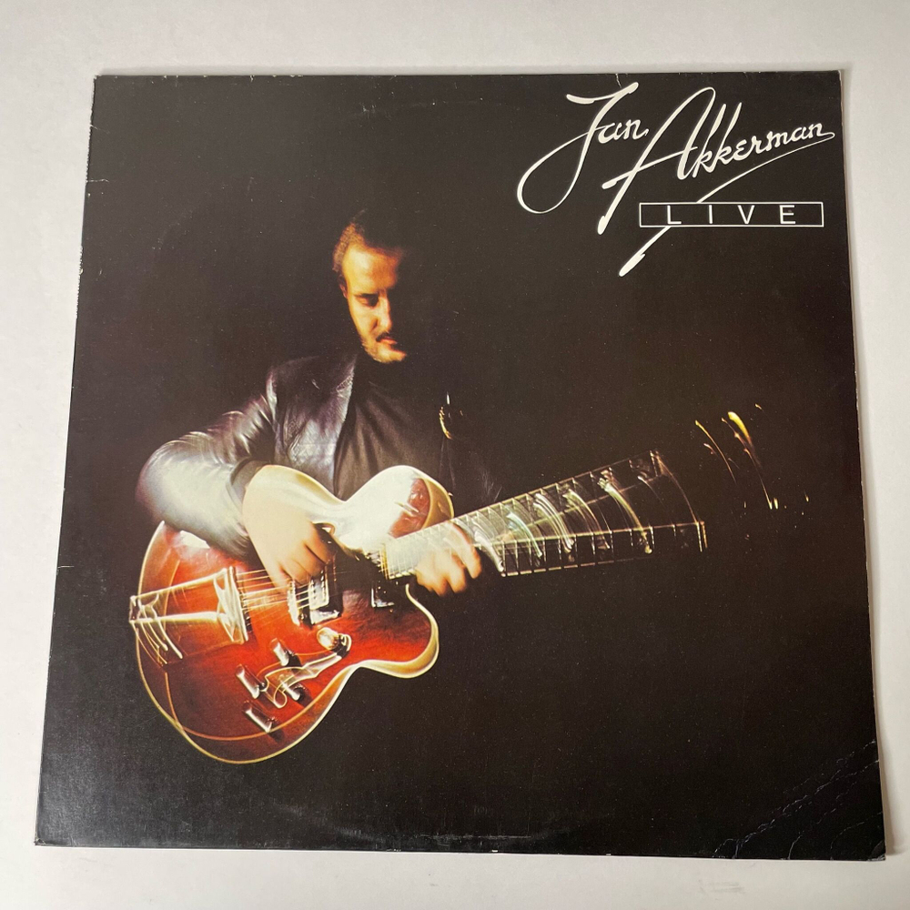 Винтажная виниловая пластинка LP Jan Akkerman Live (Germany 1978) Skydancer