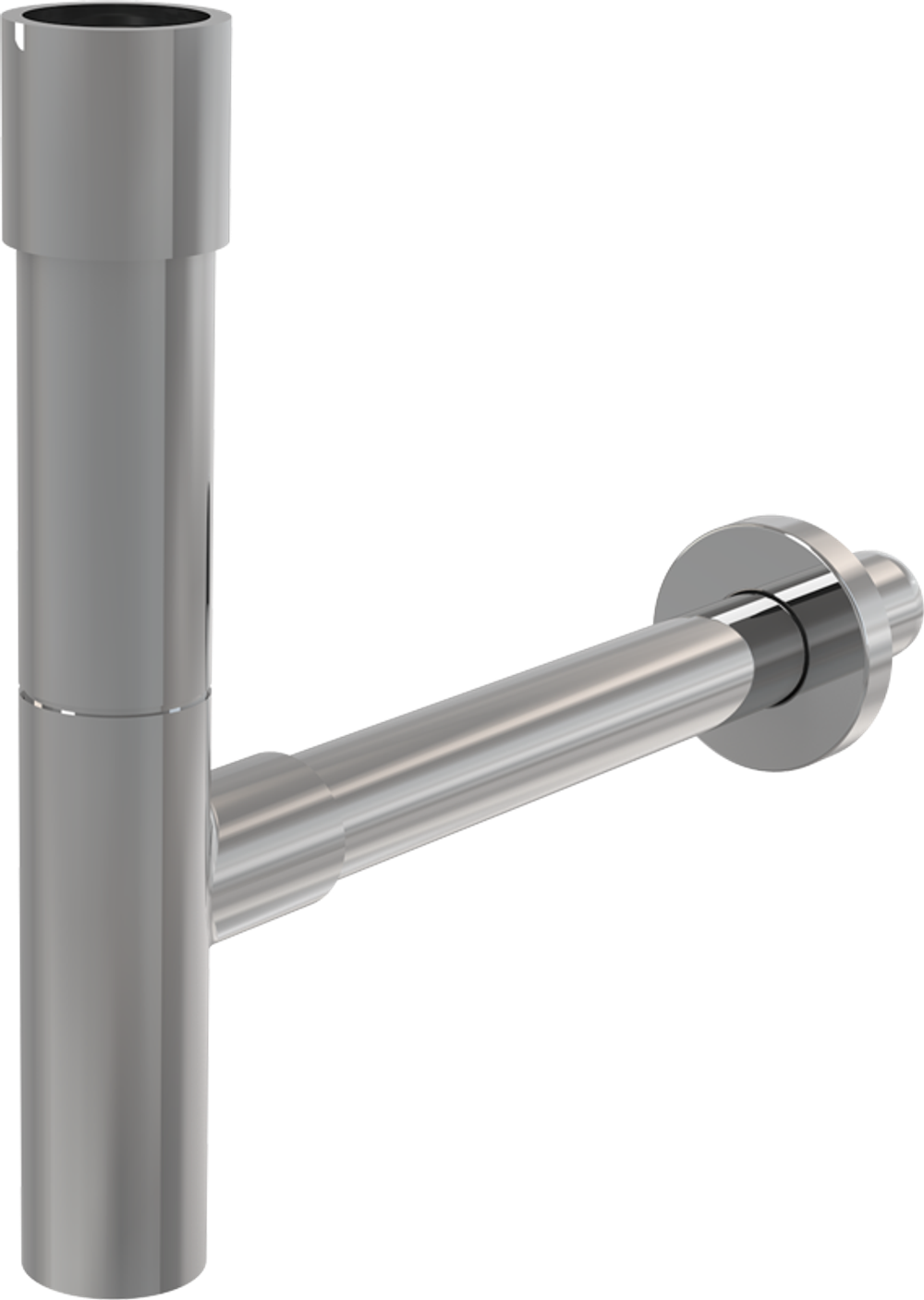 Сифон Alca Plast A402 для умывальника 32 мм DESIGN, цельнометаллический, массивный