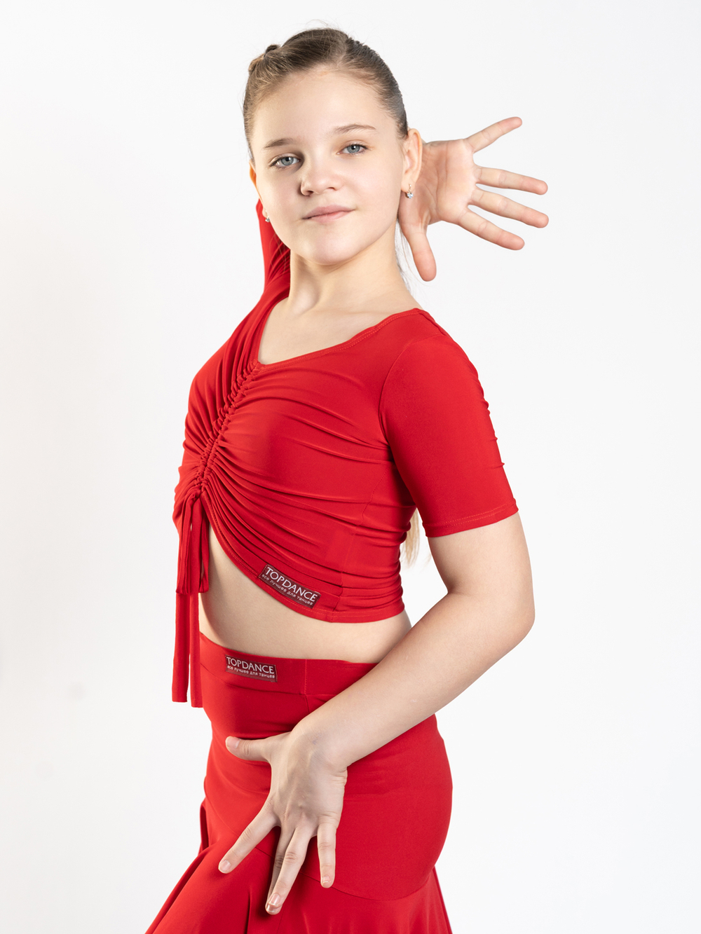 Детский топ для танцев c регулировкой