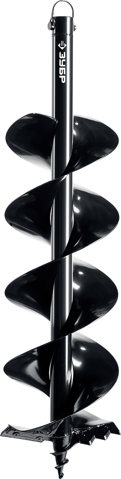 ЗУБР d 200 мм, мерзлый грунт, двухзаходный шнек для мотобуров (7052-20)