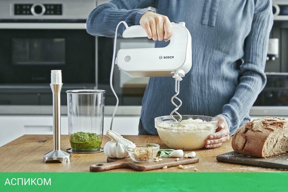 Миксер Bosch Styline белый (MFQ4080)