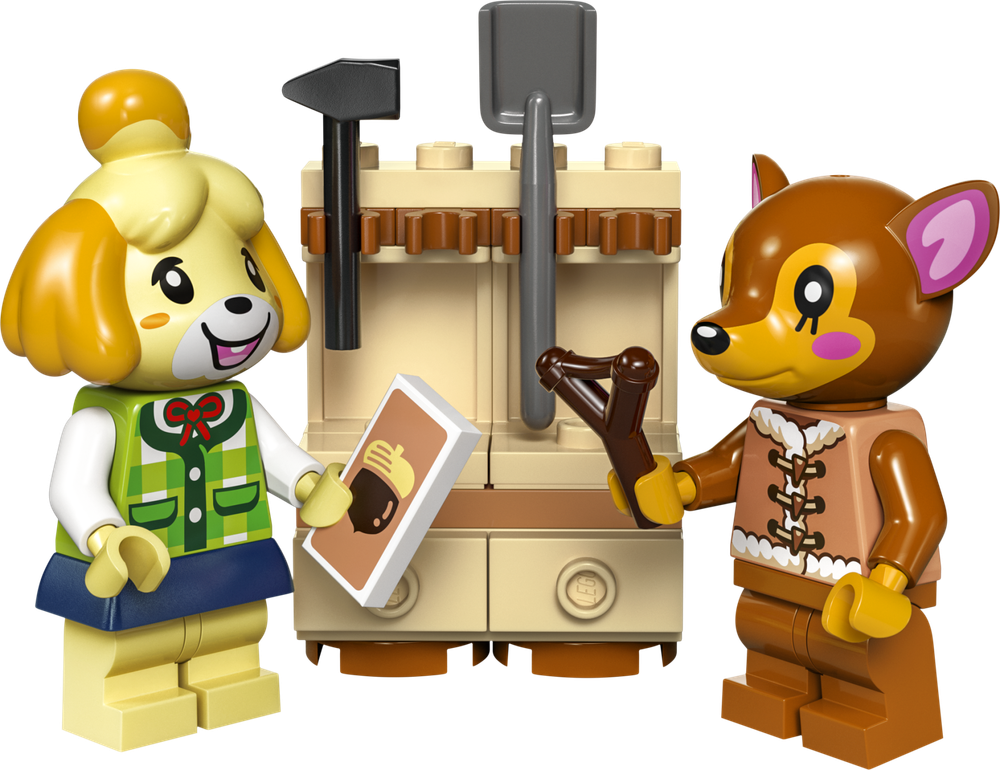 Конструктор Лего Анимал Кроссинг Посещение дома Изабель 77049 LEGO Animal Crossing Isabelle’s House Visit 389 деталей 6+