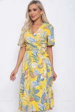Платье Мода люкс (желтое) П10882 LT Collection