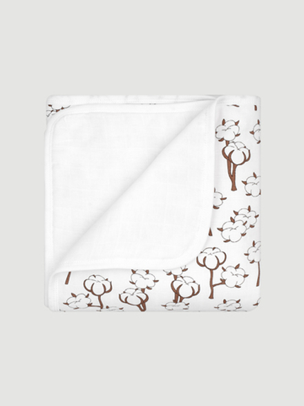 Муслиновое утеплённое одеяло Mjölk Хлопок